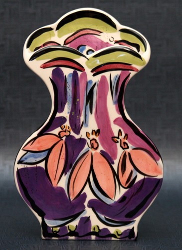 Ganz ~ Kathryn Youngs~ Floral Wall Vase ~ 9" - Picture 2 of 3