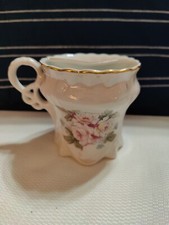 Vintage R S Prussia Germany Porcelain Teacup With Strainer