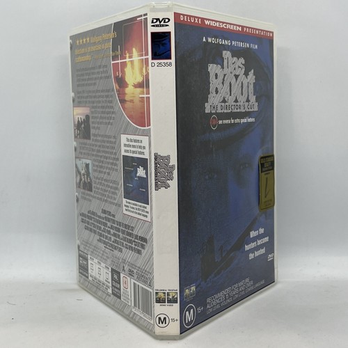 Das Boot Director's Cut Wolfgang Petersen DVD Movie Film Free Post R4 PAL - Bild 5 von 5