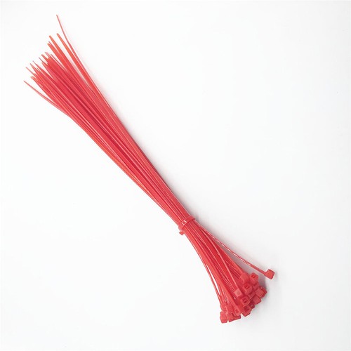 Cable de nailon de plástico de bloqueo automático de 4 mm lazos con cremallera envoltura cable correa de amarre - Imagen 4 de 12