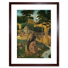 Hieronymus Bosch Temptation Of St Anthony Framed Wall Art Print