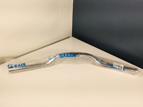 Nitto B259 Urban Riser Handlebar ChroMO 50cm 25.4 clamp made in Japan silver NOS