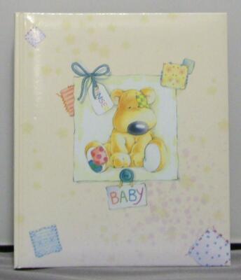 PAGNA Foto-Album Babyalbum 21x25 cm Patchwork Bär 11067-15