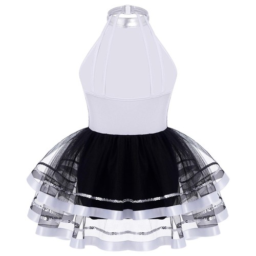 Girls Ballet Tutu Dress Ballerina Leotard Modern Jazz Latin Stage Dance wear - Picture 6 of 65