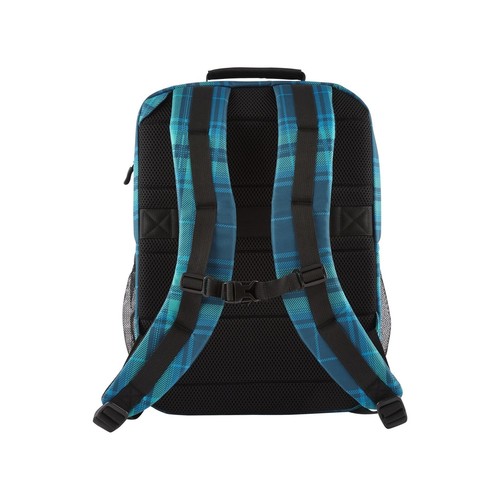 HP Laptop Backpack Tartan Campus XL Plaid Blue Padded For 13 14 15.6 - Picture 7 of 8