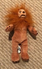WIZARD OF OZ Cowardly Lion Plush Beanie Warner Bros. Studio Store 1998 No Tags
