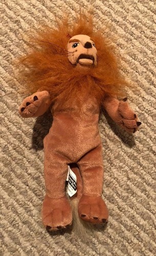 WIZARD OF OZ Feiger Löwe Plüsch Beanie Warner Bros. Studio Store 1998 ohne Etikett - Bild 1 von 6