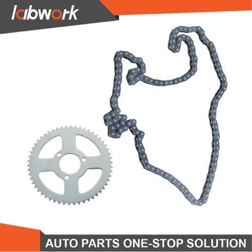 Labwork T8F 54T Rear Drive Chain- Chain Sprocket For Mini Bike ATV Quad Go kart - Picture 1 of 12