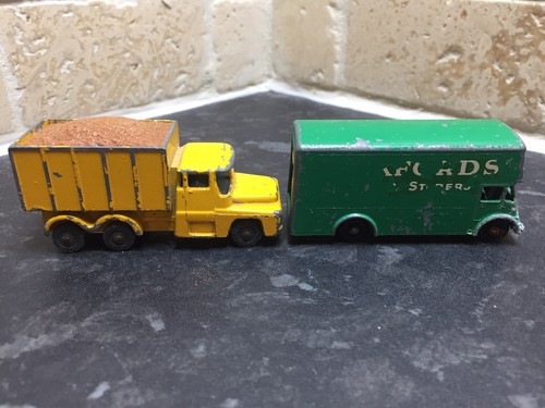 HUSKY MODEL GUY WARRIOR TRUCK & LESNEY GREEN No.46 PICKFORD REMOVAL VAN - Picture 5 of 11