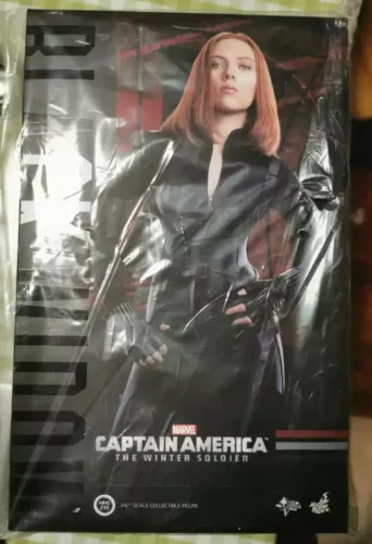 Nuevo Hot Toys MMS239 Capitán América 2 Viuda Negra Scarlett Johansson en stock