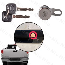 Rear Tailgate Lock Cylinder & Keys fit 2007-2013 Toyota Tundra