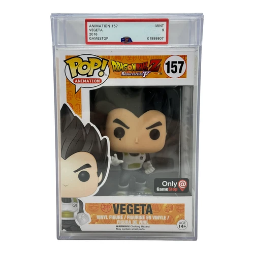 Funko Pop! PSA Graded 9 Vegeta # 157 - Gamestop