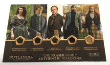 OUTLANDER SEASON 5 CARD OVERSIZE QUAD WARDROBE CARD OS05 FRASER FAMILY #94/99