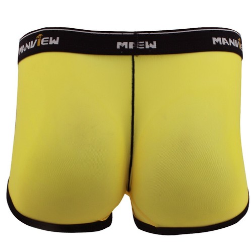 Mens Breathable Mesh Briefs Bulge Pouch Bikini Beach Enhance Underwear Lingerie - Picture 32 of 81