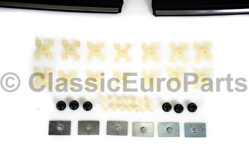 Middle door trim strip moulding set for BMW E6 E10 1502 1602 2002 tii 02 71-77 - Picture 8 of 13