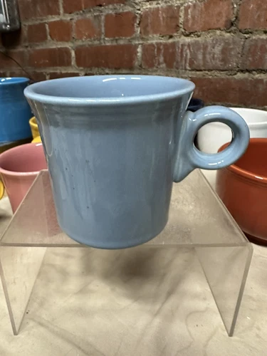 fiesta ware Retired Color-PERIWINKLE -  Ring Handle Mug- 1st Quality