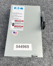Eaton DG321NGB 30A 240V Safety Switch Disconnect Used