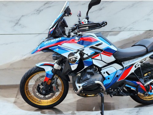 BMW R1300GS Tri M color motorcycle stickers decals graphics set - Picture 6 of 24