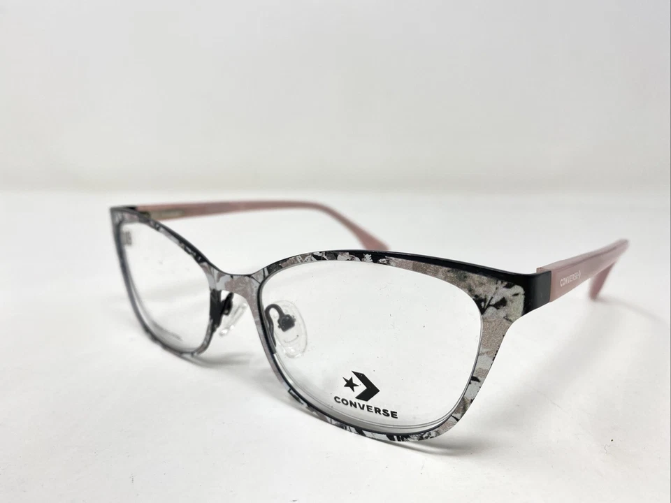 Marco de gafas de borde completo de metal Converse Q206 PINK FLORAL 52-17-135: X99 Foto 2 de 4