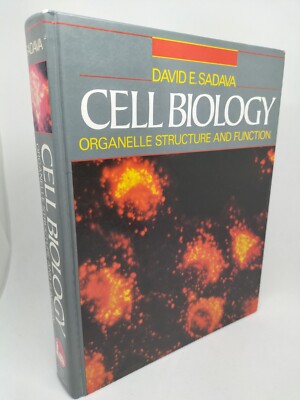 CELL BIOLOGY: ORGANELLE STRUCTURE AND FUNCTION By David E. Sadava - Hardcover