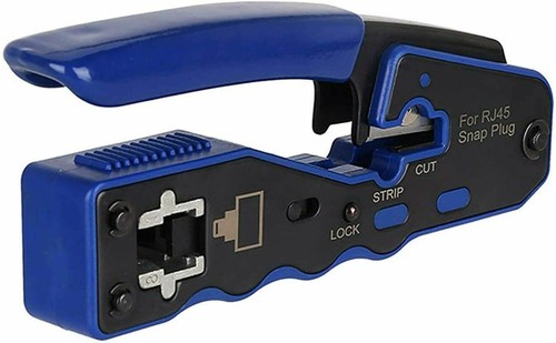 EZ Crimper Crimping Tool PRO HD for RJ45 Cat 5/5e/6/7 Network LAN Cables RJ11 12 - 第 10/12 張圖片