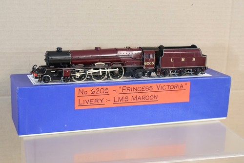 PRO-SCALE BAUSATZ GEBAUT MESSING LMS 4-6-2 LOKOMOTIVE 6205 PRINCESS VICTORIA ol | Zustand: Used