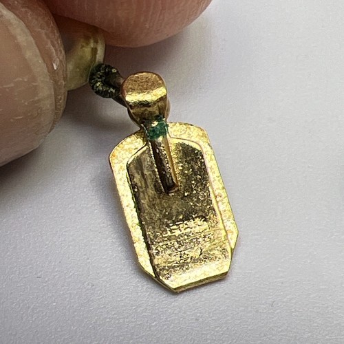 Collar de una sola hebra imitación vidrio perla anudada broche de oro amarillo 925 34 pulgadas - Imagen 11 de 15