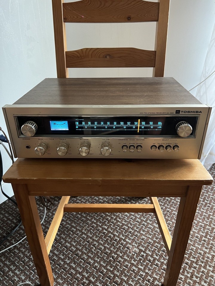 AMPLIFICATEUR 4 CHANNEL Stereo Receiver Toshiba Sa-504 / Vintage Amplifier EUR 499,00 - FR
