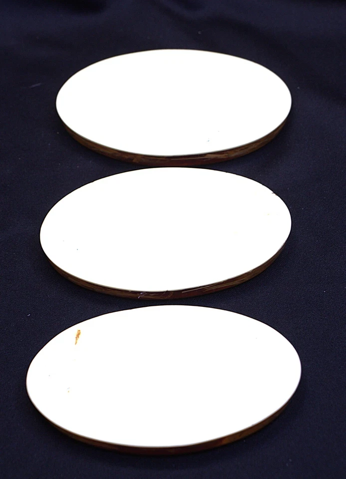 Remaches de fresa de colección acrílico transparente 3 posavasos para platos de ollas calientes de 4,5 x 3 pulgadas Foto 3 de 3