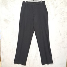 Vintage Sears Womens Black Polyester Pants Size 16