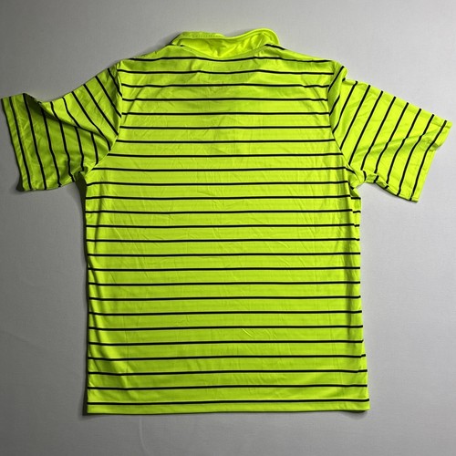 ZeroXposur Polo Shirt Boys’ XL 18/20 Neon Green UPF50+ Short Sleeve Rugby Youth - Picture 4 of 4