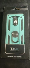 TJS Intl Case For LG K40/LG Armor Phone Cover Teal (12902)