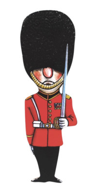 London Guardsman Magnet - London Guardsmen - London Souvenir LS5J