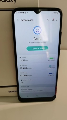 📱Samsung Galaxy A02s (SM-A025U1/DS) Android 32GB Mobile Phone 4G Unlocked 📱 - Film 1 z 1