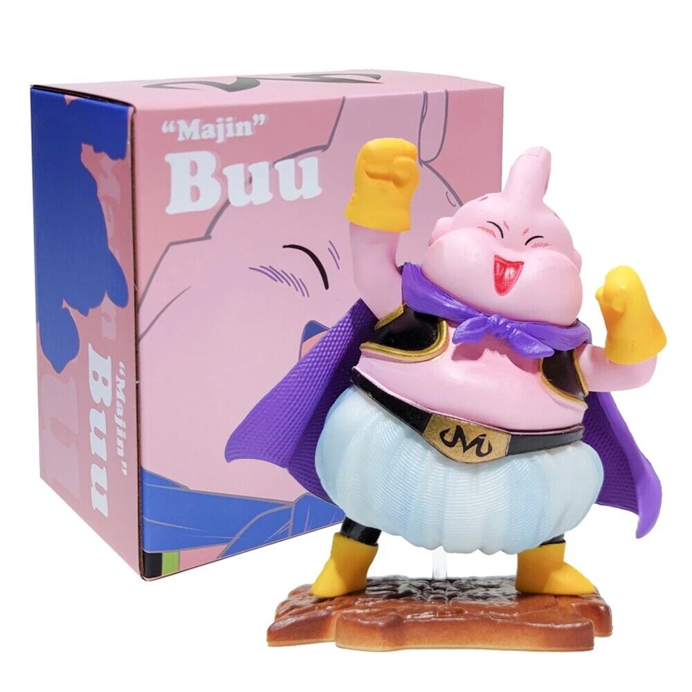 Dragon Ball Z Majin Buu Fat Buu 9cm Mini Action Figure Doll Toy Saga  Banpresto