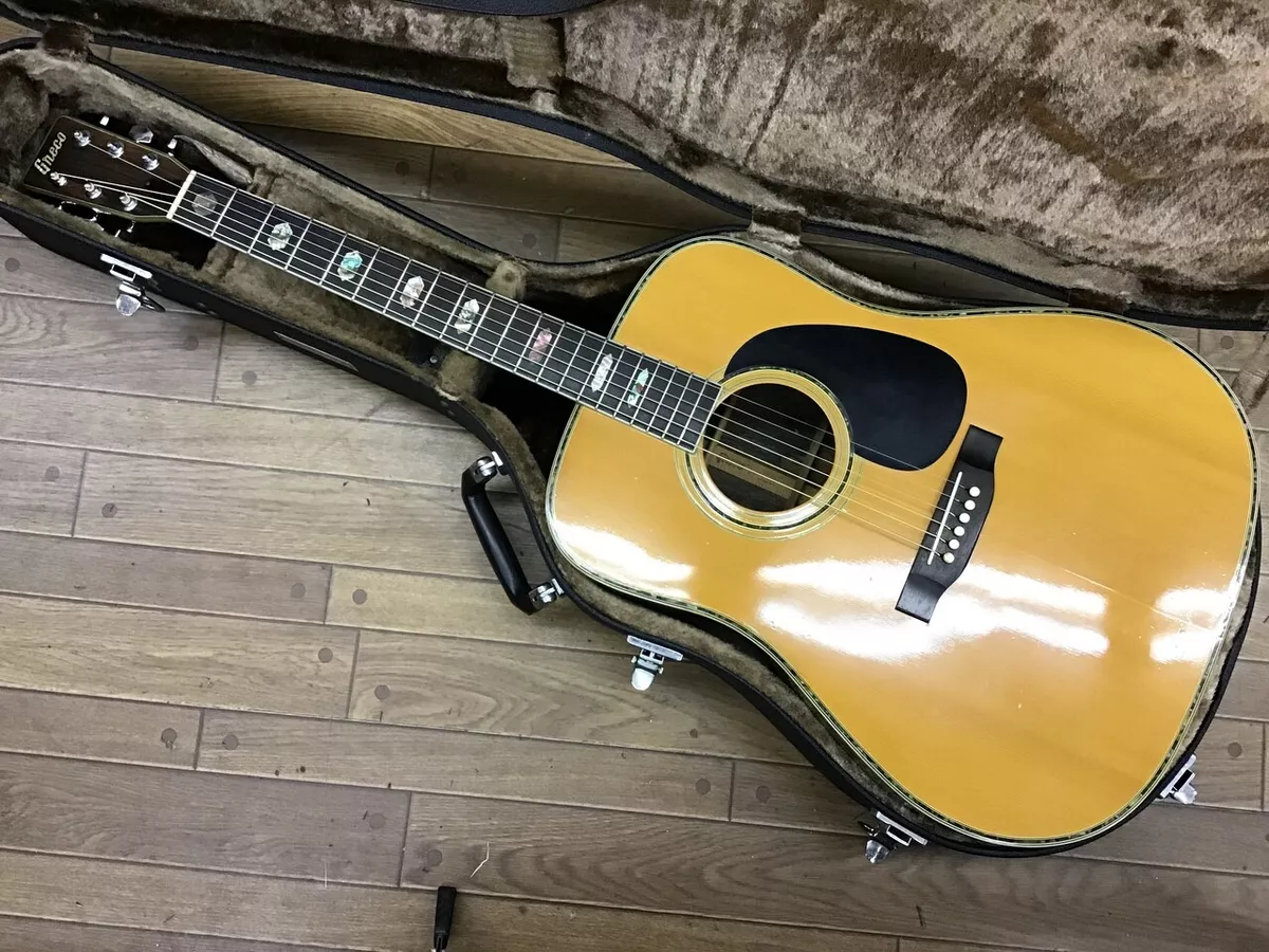 Vintage Greco By TAMA 3558P Acoustic Guitar Flat Top Hacaranda