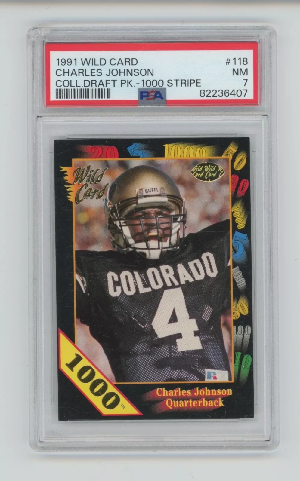 Charles Johnson trading card