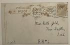 Antique Risqué Bamforth & Co Publishers Postcard Series No. 1111 Kissing Couple — photo 2