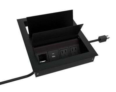 Byrne Ellora Power Module 4 power 4 USB data opened box never used (black)