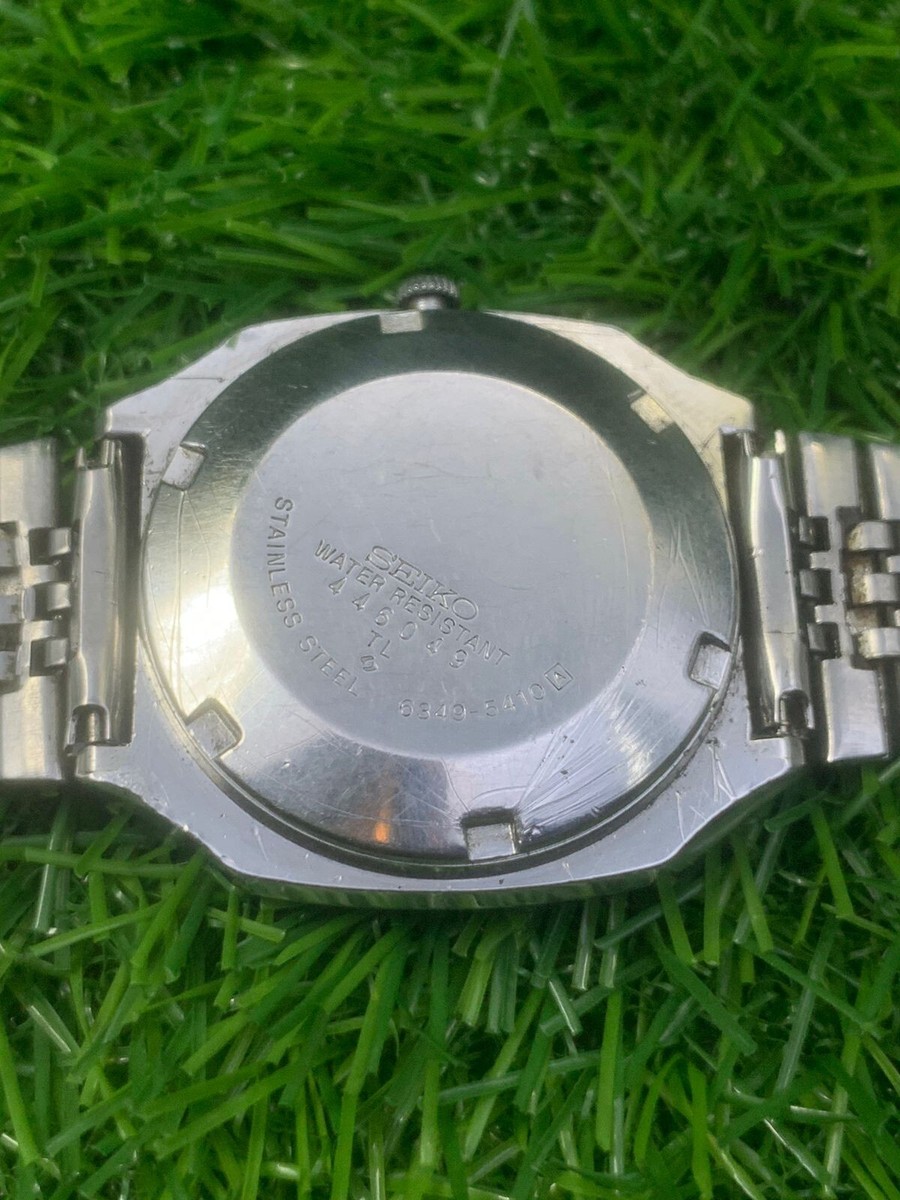 Seiko 5 Automatic 23 Jewels 6349-5410 Vintage Watch Japan | eBay