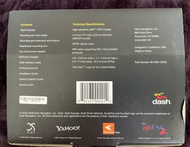 Dash Cam Discontinued GPS Navigation System - Image 2 of 4