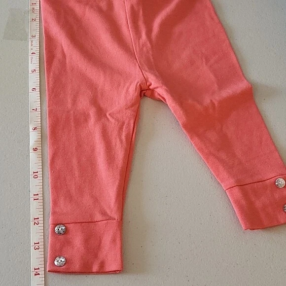 A.B.S. Conjunto Chevron Top Sienna para Niñas Pequeñas por Allen Schwartz con Pantalones Largos 12M Foto 3 de 4