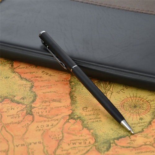 Stainless Steel Ballpoint Pen Ball Point Writing Pen Student Stationery Retro - Picture 4 of 12