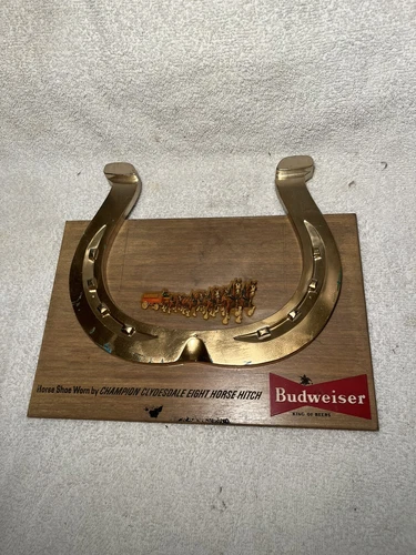 Vintage Budweiser Beer Sign