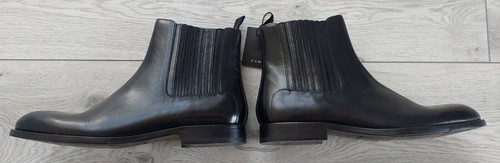 Zara Man Chelsea Leather Western Boots, size 42, US 9, UK 8, new with tag - Picture 4 of 19