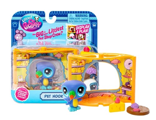 Littlest Pet Shop Pet Nook French Bistro Toucan New in Package