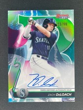 Zach DeLoach - 2020 Bowman's Best - Best of 2020 Green Refractor AUTO SP SN /99