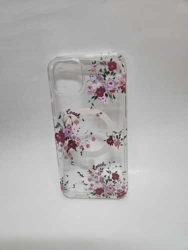 COACH NEW YORK Hard Protective MagSafe Case - iPhone 14 Plus (P. Floral) 6.7" - Picture 3 of 21