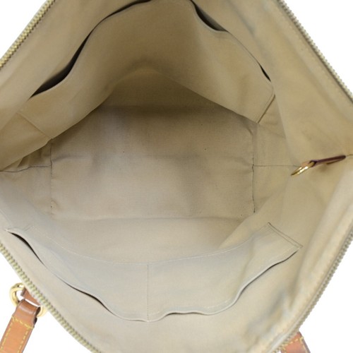 LOUIS VUITTON Totally MM Shoulder Bag Damier Azur Leather White N51262 83EB760 - Picture 11 of 18