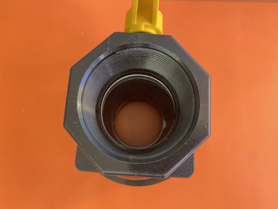 Banjo Polypropylene Ball Valve Single Union 2” 100PSI  - Image 4 of 4